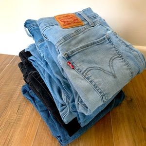 Designer Jeans Lot - Levi’s, AG, Joe’s